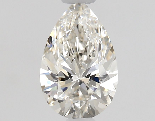 0.6 carat H-VS2 Natūralus Pear Deimantas (1)
