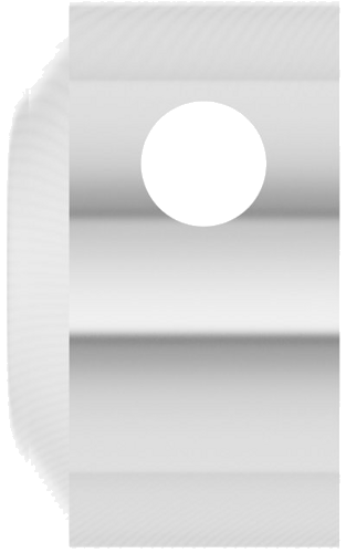 14K White 3 mm Round Bezel-Set Slide Pendant Mounting (3)