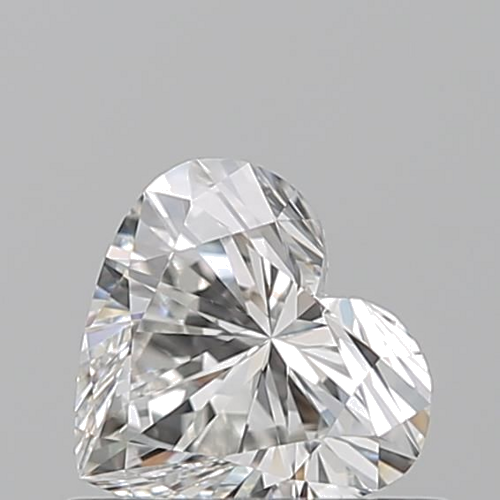 0.51 carat G-VVS1 Natūralus Heart Deimantas (1)