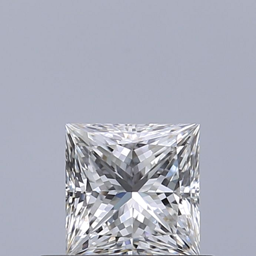 0.51 carat F-VVS1 Natūralus Princess Deimantas (1)