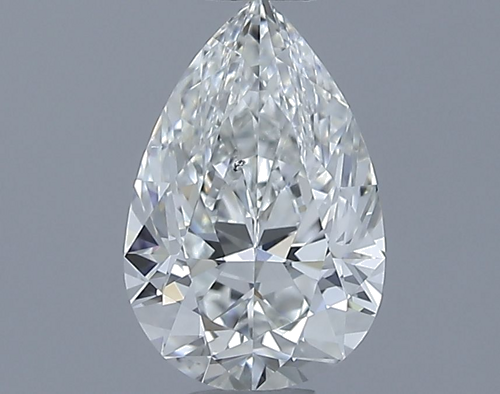 0.81 carat G-VS2 Natūralus Pear Deimantas (1)