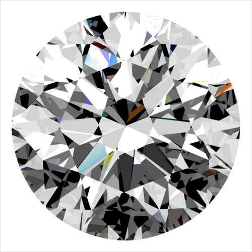 0.3 carat E-VVS1 Excellent cut Natūralus Round Deimantas (1)
