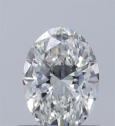 0.5 carat F-SI1 Natūralus Oval Deimantas (1)
