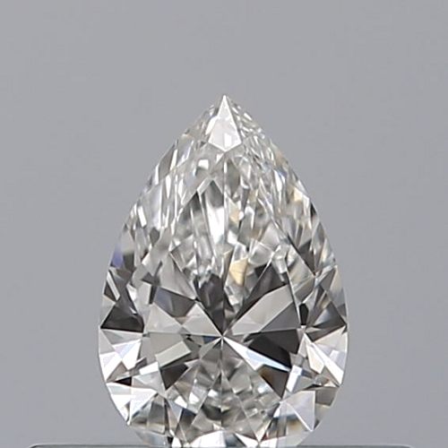 0.23 carat E-VVS2 Natūralus Pear Deimantas (1)
