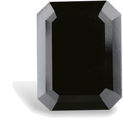 5.64 carat Fancy Black-VVS2 Natūralus Emerald Deimantas (1)