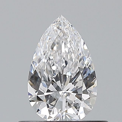 0.5 carat D-VVS1 Natūralus Pear Deimantas (1)