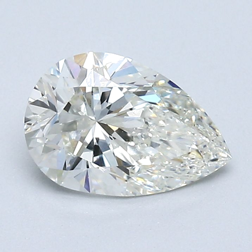 1.05 carat K-SI1 Natūralus Pear Deimantas (1)