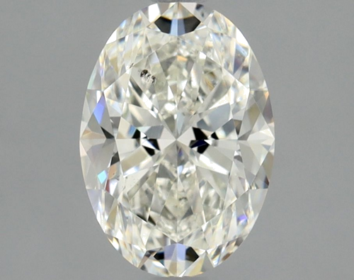 1.71 carat I-SI2 Natūralus Oval Deimantas (1)