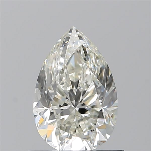 0.9 carat J-VVS1 Natūralus Pear Deimantas (1)