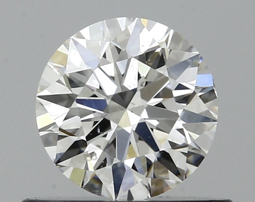 0.5 carat F-SI2 Excellent cut Natūralus Round Deimantas (1)