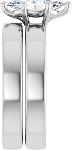 Sužadėtuvių Žiedas „Solitaire“ 417 Baltojo Aukso Marquise 10mm x 5mm (9)