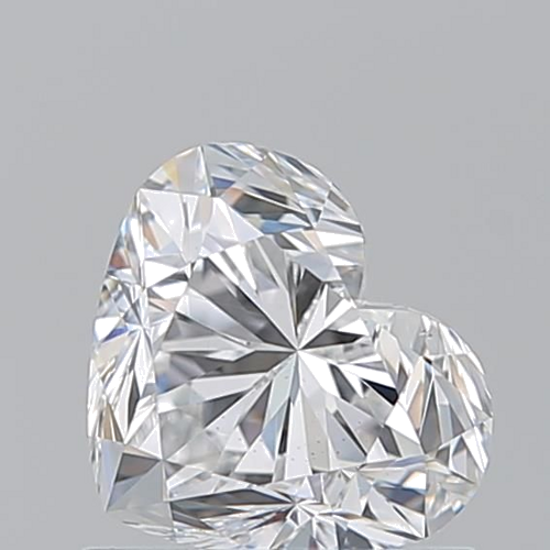 1.02 carat D-VS2 Natūralus Heart Deimantas (1)