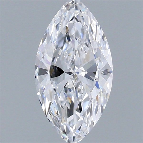 0.5 carat D-SI2 Natūralus Marquise Deimantas (1)