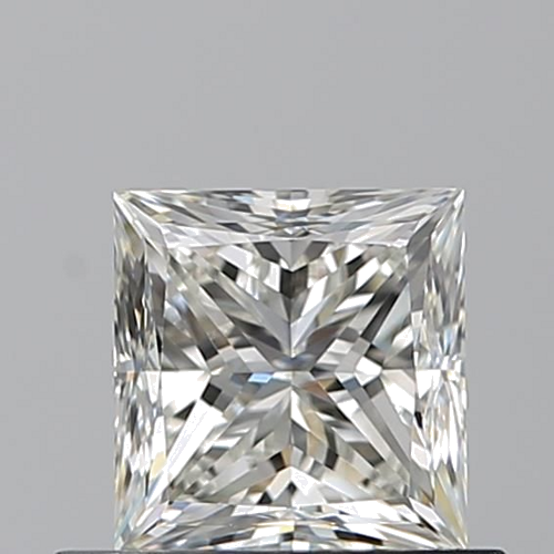 0.7 carat J-VVS2 Natūralus Princess Deimantas (1)
