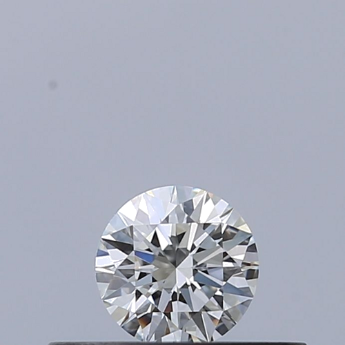 0.19 carat F-VVS1 Excellent cut Natūralus Round Deimantas (1)