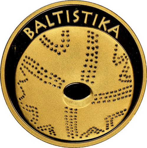 2015 Baltistica Lithuania 10 litas gold coin PF 69 ULTRA CAMEO (3)
