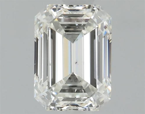 0.45 carat H-SI1 Natūralus Emerald Deimantas (1)