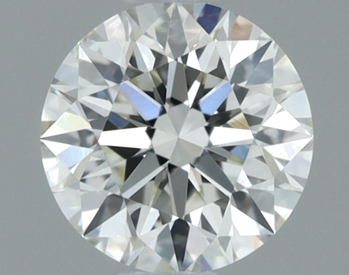 0.5 carat K-VVS2 Very Good cut Natūralus Round Deimantas (1)