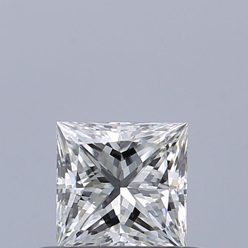 0.41 carat E-VVS2 Natūralus Princess Deimantas (1)