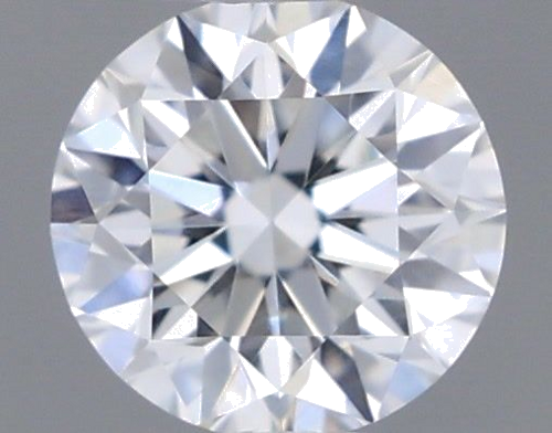 0.19 carat E-VVS2 Very Good cut Natūralus Round Deimantas (1)