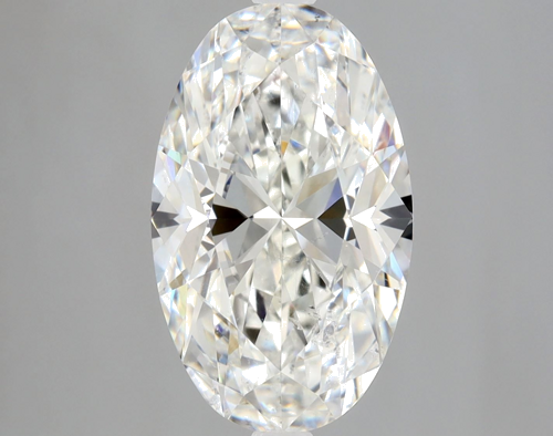 2.5 carat H-SI2 Natūralus Oval Deimantas (1)