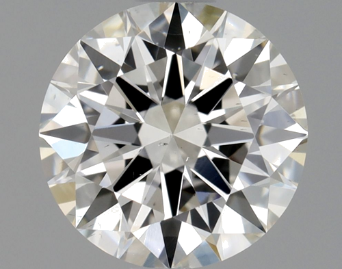 1.01 carat G-SI1 Excellent cut Natūralus Round Deimantas (1)