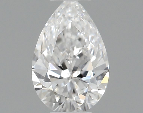 0.23 carat D-VVS2 Natūralus Pear Deimantas (1)