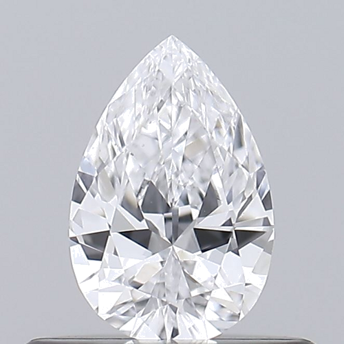 0.3 carat D-VS2 Natūralus Pear Deimantas (1)