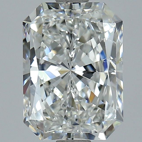 3.0 carat G-SI1 Natūralus Radiant Deimantas (1)