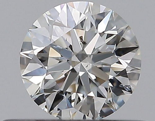 0.4 carat I-SI2 Excellent cut Natūralus Round Deimantas (1)