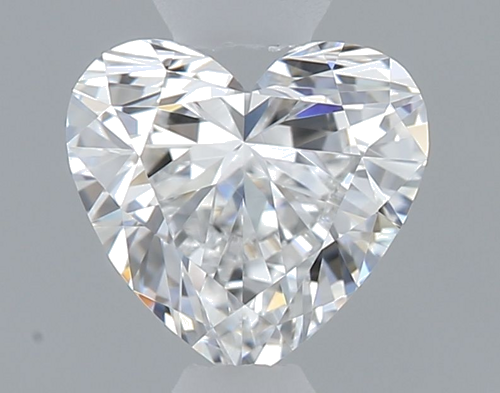 0.4 carat E-VVS2 Natūralus Heart Deimantas (1)