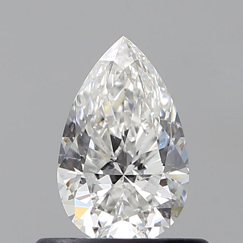 0.54 carat F-SI2 Natūralus Pear Deimantas (1)
