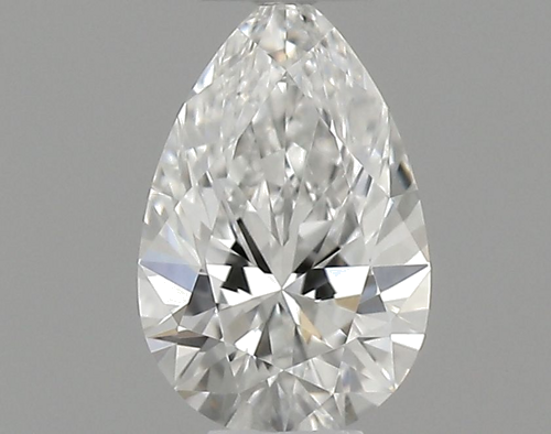 0.22 carat F-VVS2 Natūralus Pear Deimantas (1)