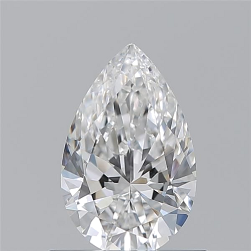 0.7 carat E-VVS2 Natūralus Pear Deimantas (1)