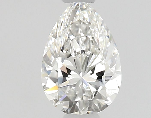 0.5 carat F-VS1 Natūralus Pear Deimantas (1)