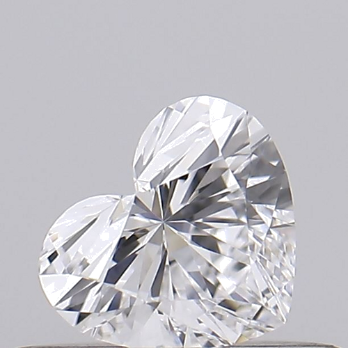 0.26 carat D-VVS1 Natūralus Heart Deimantas (1)