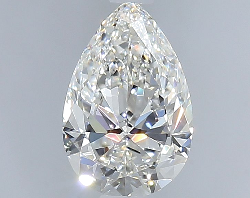 0.9 carat G-VS1 Natūralus Pear Deimantas (1)