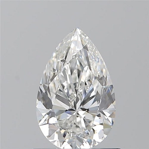 0.92 carat G-SI2 Natūralus Pear Deimantas (1)