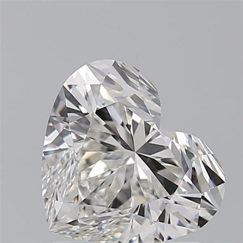1.51 carat H-VVS2 Natūralus Heart Deimantas (1)