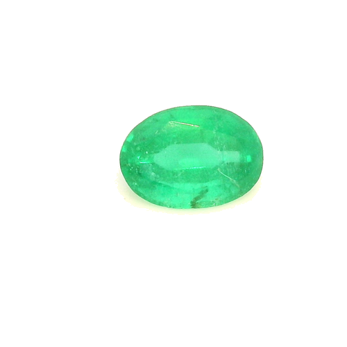 0.35 carat GREEN Oval Smaragdas (1)