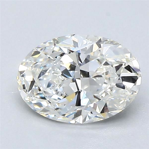 1.21 carat G-VVS1 Natūralus Oval Deimantas (1)