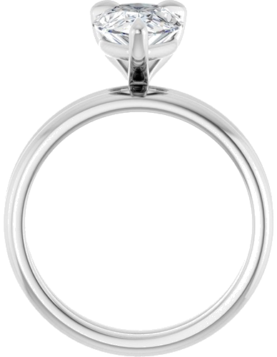 Sužadėtuvių Žiedas „Solitaire“ 925 Sidabro Pear 10mm x 7mm (7)