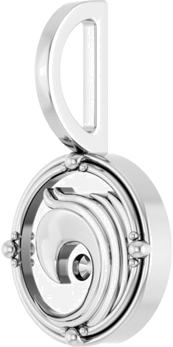 Pakabukas „Element Charm“ 925 Sidabro Round 1.5mm (3)