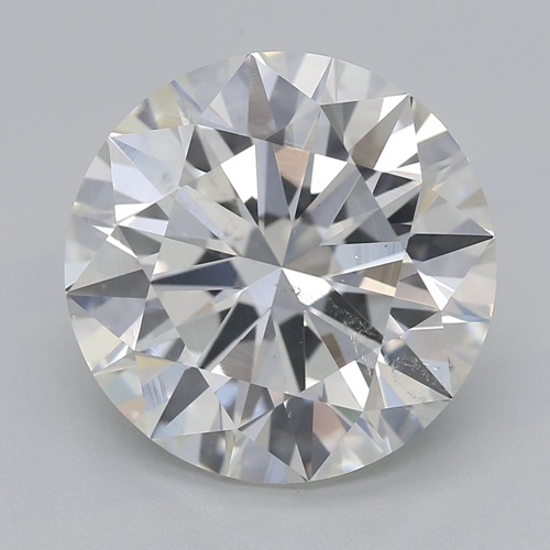 4.51 carat J-SI2 Excellent cut Natūralus Round Deimantas (1)