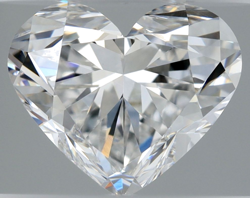 1.7 carat E-VVS2 Natūralus Heart Deimantas (1)