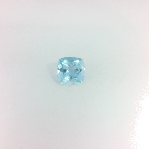 0.51 carat BLUE Cushion Aquamarine (1)