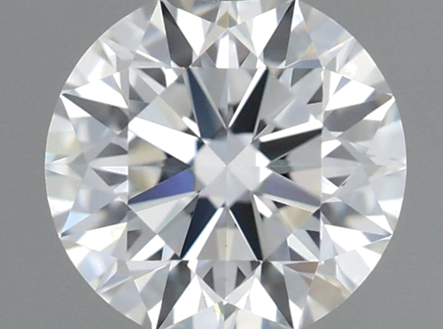 0.5 carat I-VS1 Excellent cut Natūralus Round Deimantas (1)