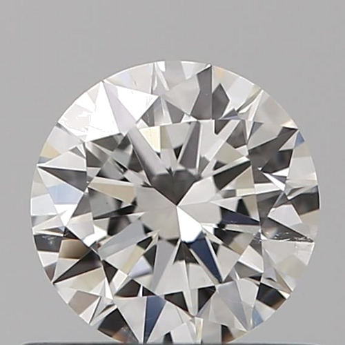 0.5 carat F-SI1 Excellent cut Natūralus Round Deimantas (1)