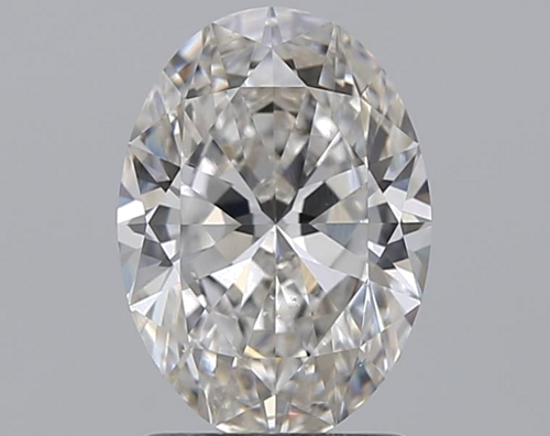 1.5 carat G-SI1 Natūralus Oval Deimantas (1)