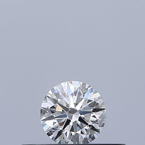 0.19 carat F-VVS2 Excellent cut Natūralus Round Deimantas (1)